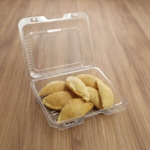 paquete de Empanadas Congeladas de Pollo 7 unidades, empanaditas de pechuga de pollo, aperitivo familiar, masa lista para hornear