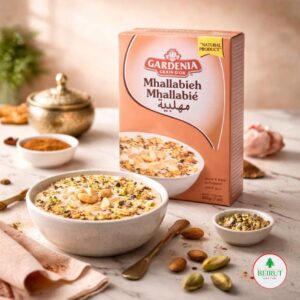 Caja de mezcla para postre Mhallabieh de la marca Gardenia Grain D'Or de 200g